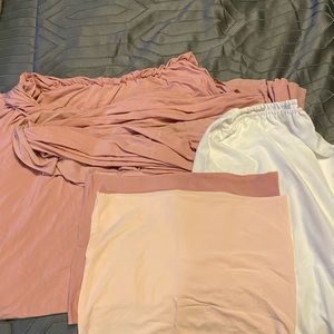 Multi Way Long Blush Dress